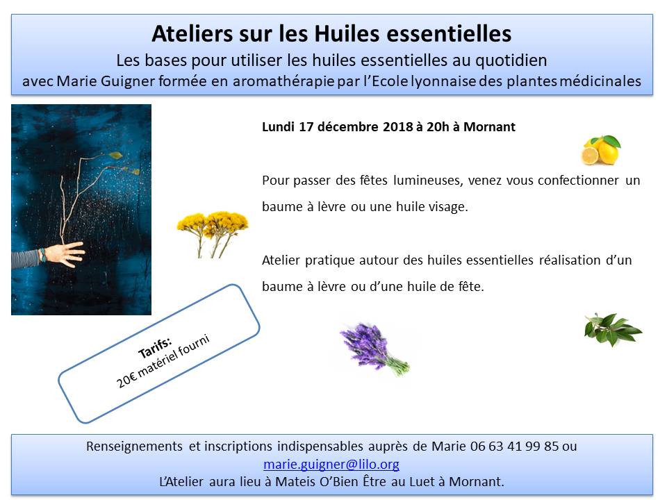 Atelier décembre Luet